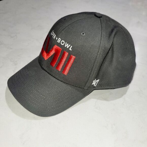 '47 MVP Super Bowl LVIII Las Vegas Adjustable Hat Promitional NFL 2024 NWT - Picture 2 of 7